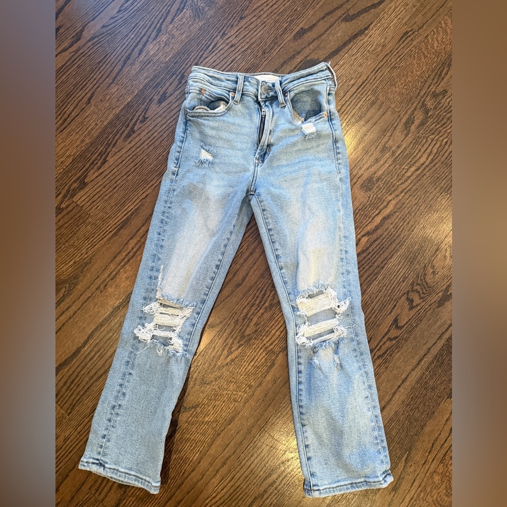 Dear John Blue Ankle Cropped Jeans